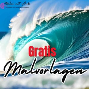 malen mit anke, Gratis Malvorlagen vom Land und Meer