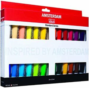 AMSTERDAM - Royal Talens Acrylfarbe Introset III, 24 x 20 ml