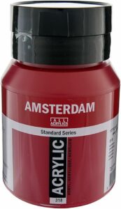 Amsterdam Acrylfarbe 500ml, Karmin