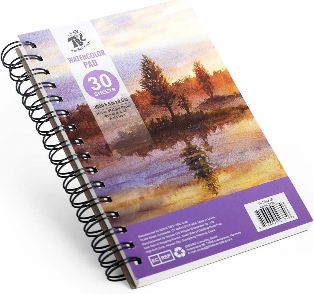 amazon aquarellblock tbc a5