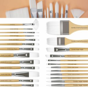 Conda Pinselset - 24 Stück