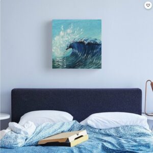 Gemaelde-Welle-gemalt-auf-Holz-Leinwanddruck-von-Anke-Franikowski