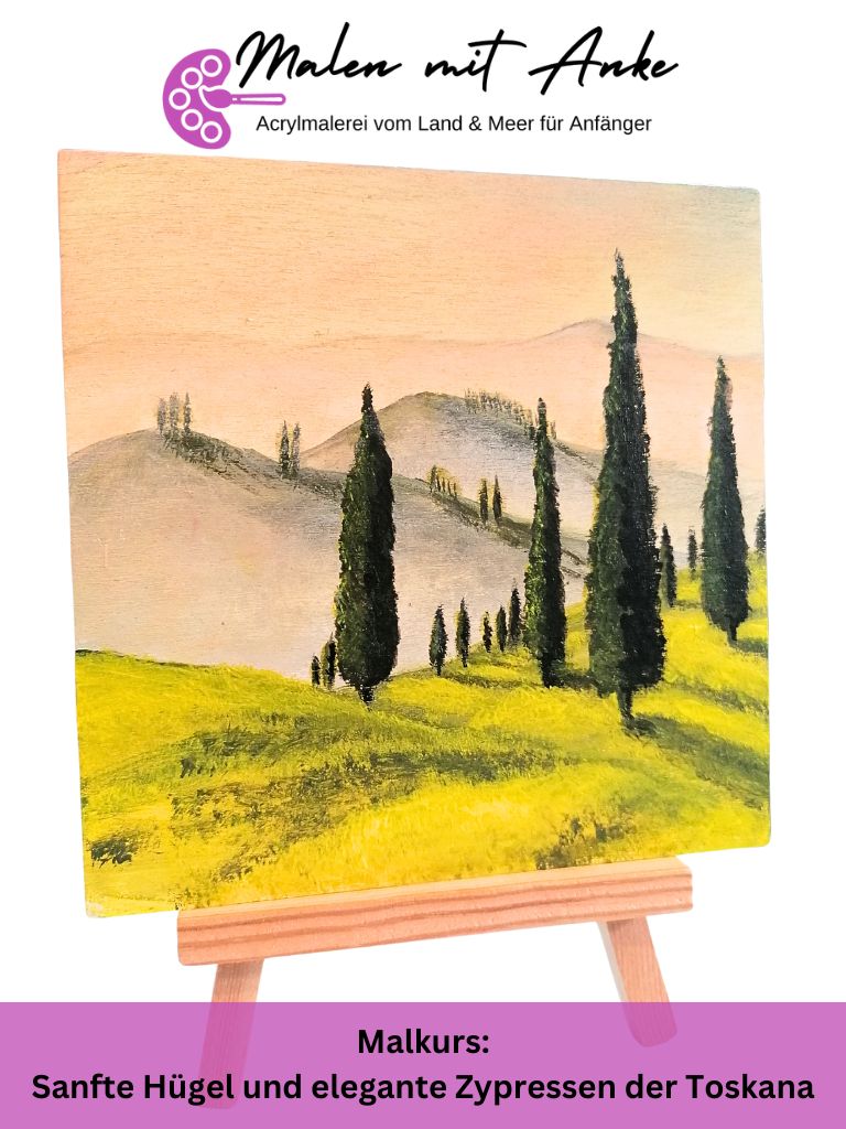Acrylbilder Schritt für Schritt