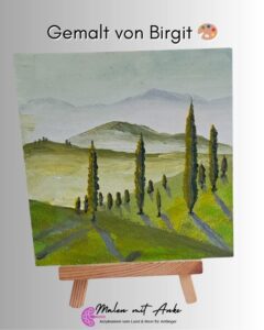 malen mit anke, Community bilder, Tosakana gemalt von Birgit