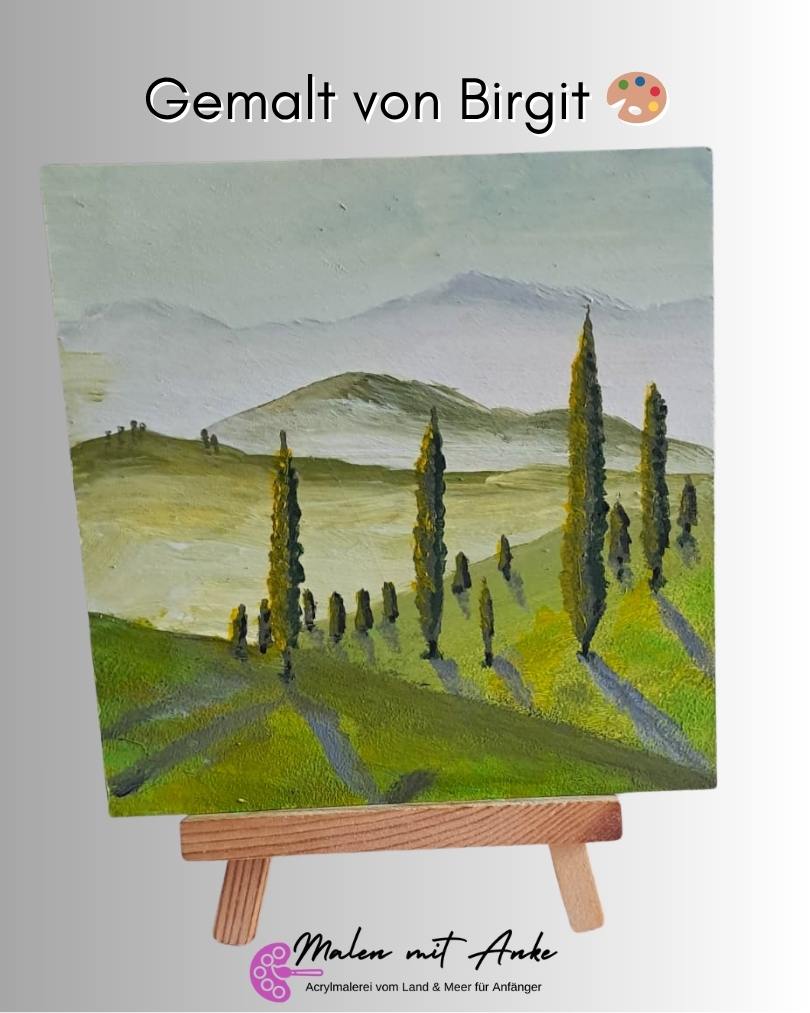 malen mit anke, Community bilder, Tosakana gemalt von Birgit