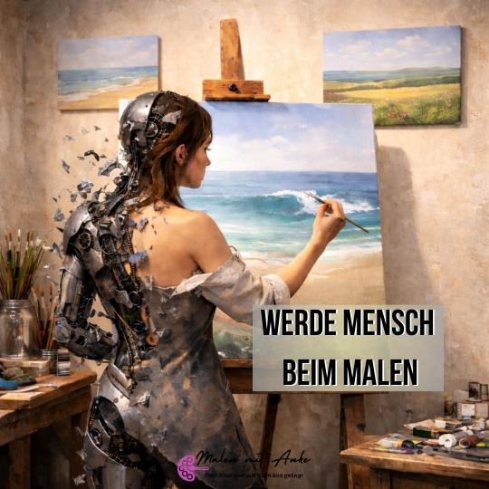 Vom Funktionieren zum Fühlen – Deine Reise zurück in deine wahre Natur, KI Bild