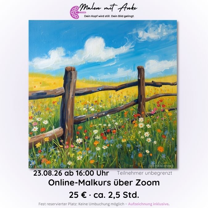 An der Koppel Live-Malkurs