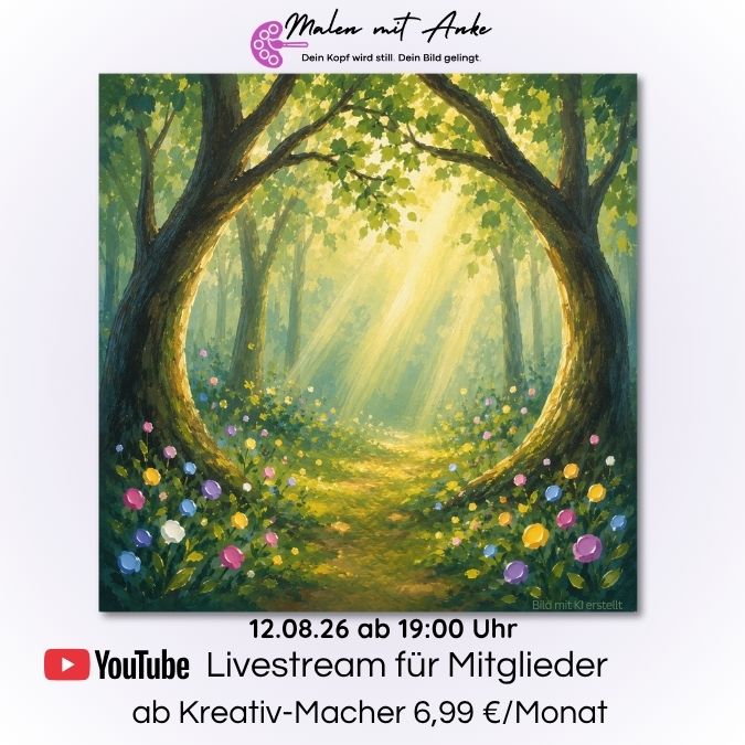 Mystischer Waldweg YouTube Mitglieder-Livestream